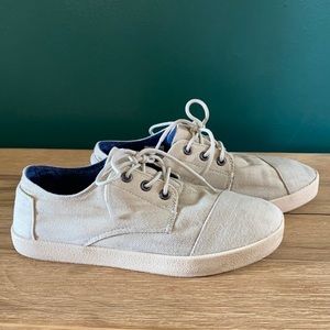 TOMS khaki sneakers